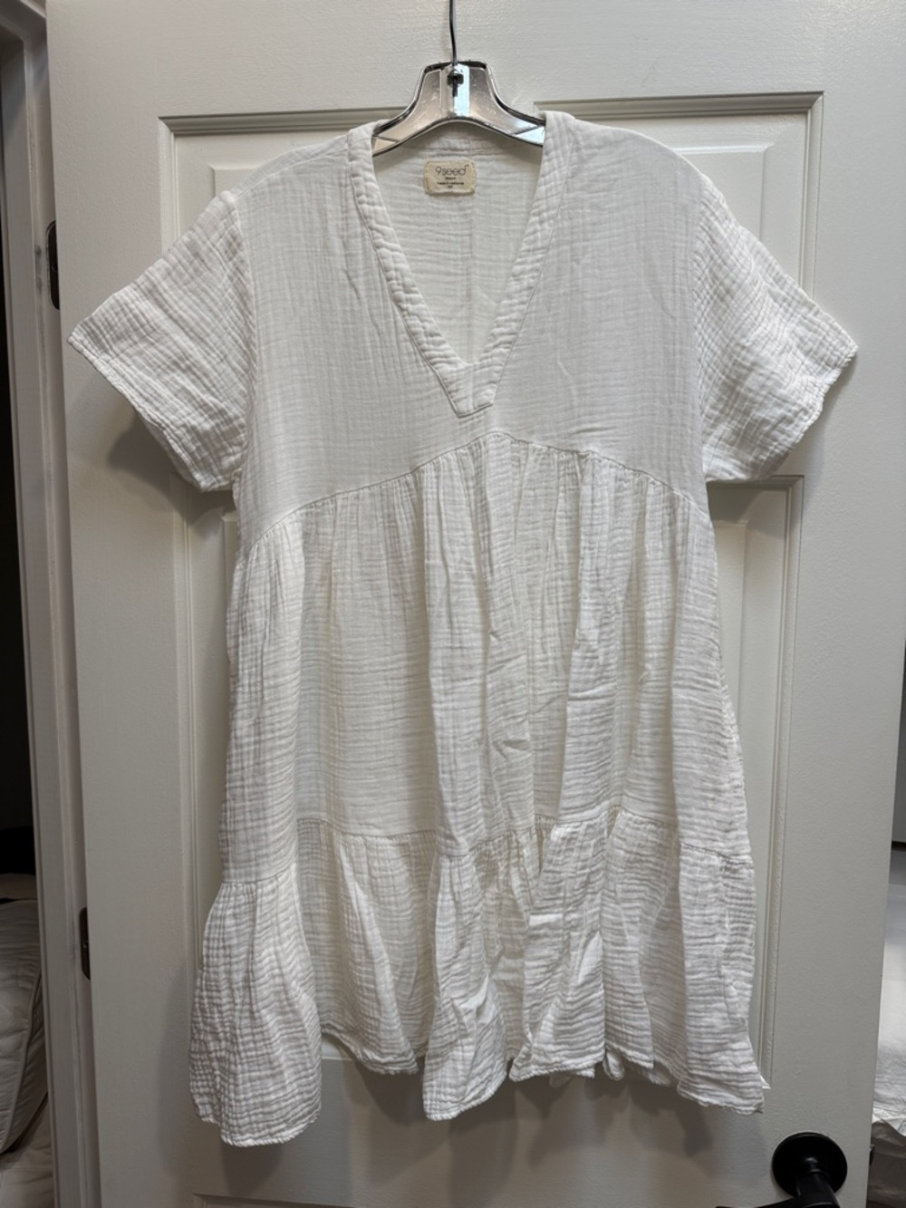 9seed El Matador Cotton Gauze Mini Dress